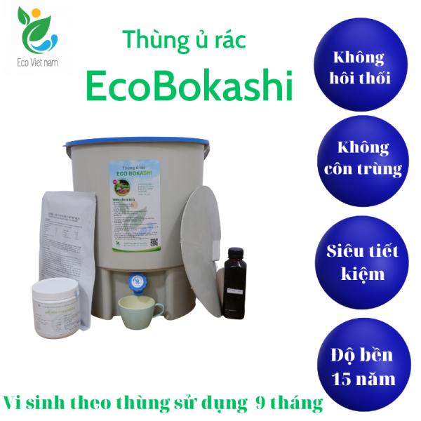 Thùng ủ rác hữu cơ kiểu nhật  bokashi loại nào tốt nhất hiện nay và địa  chỉ uy tín bán thùng ecobokashi