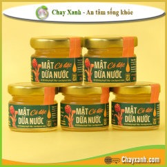 Combo 5 hủ mật dừa nước  25gr (Mật ăn kiêng tự nhiên)